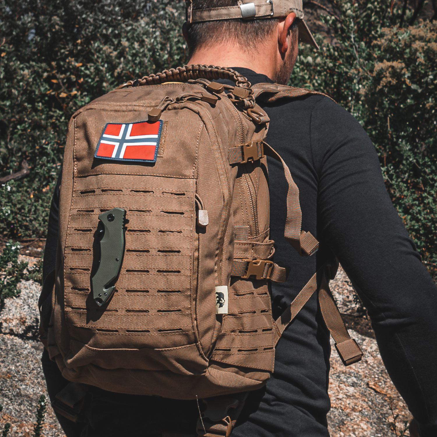 NORDISKE SMALL ASSAULT V2 BACKPACK-COYOTE-LIFESTYLE